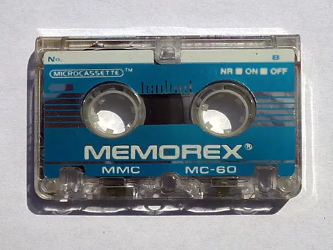 MEMOREX MMC MC-60 Microcassette - Mix Tape by Nicole Borg